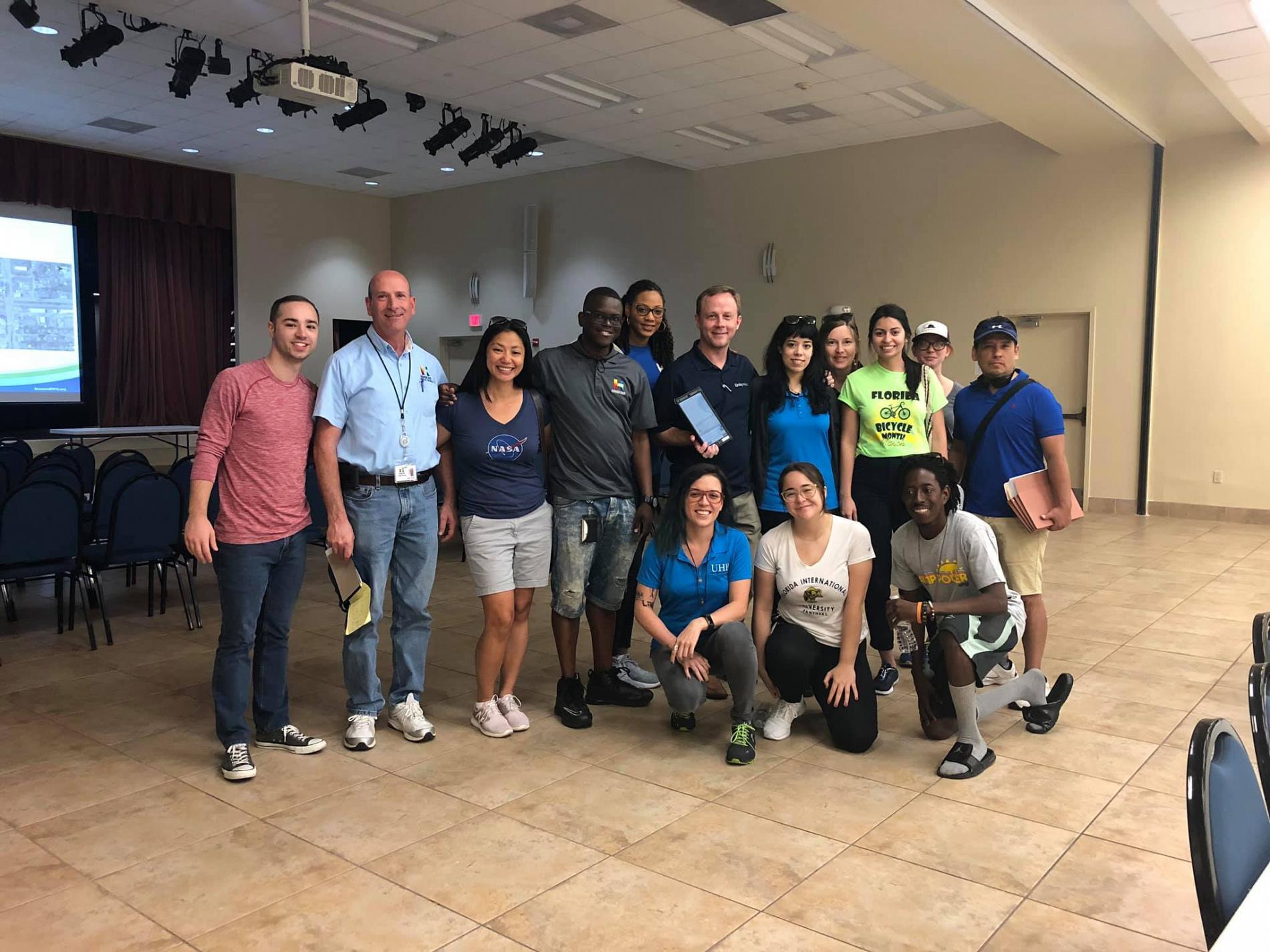 Hallandale Beach Walking Audit Group Picture