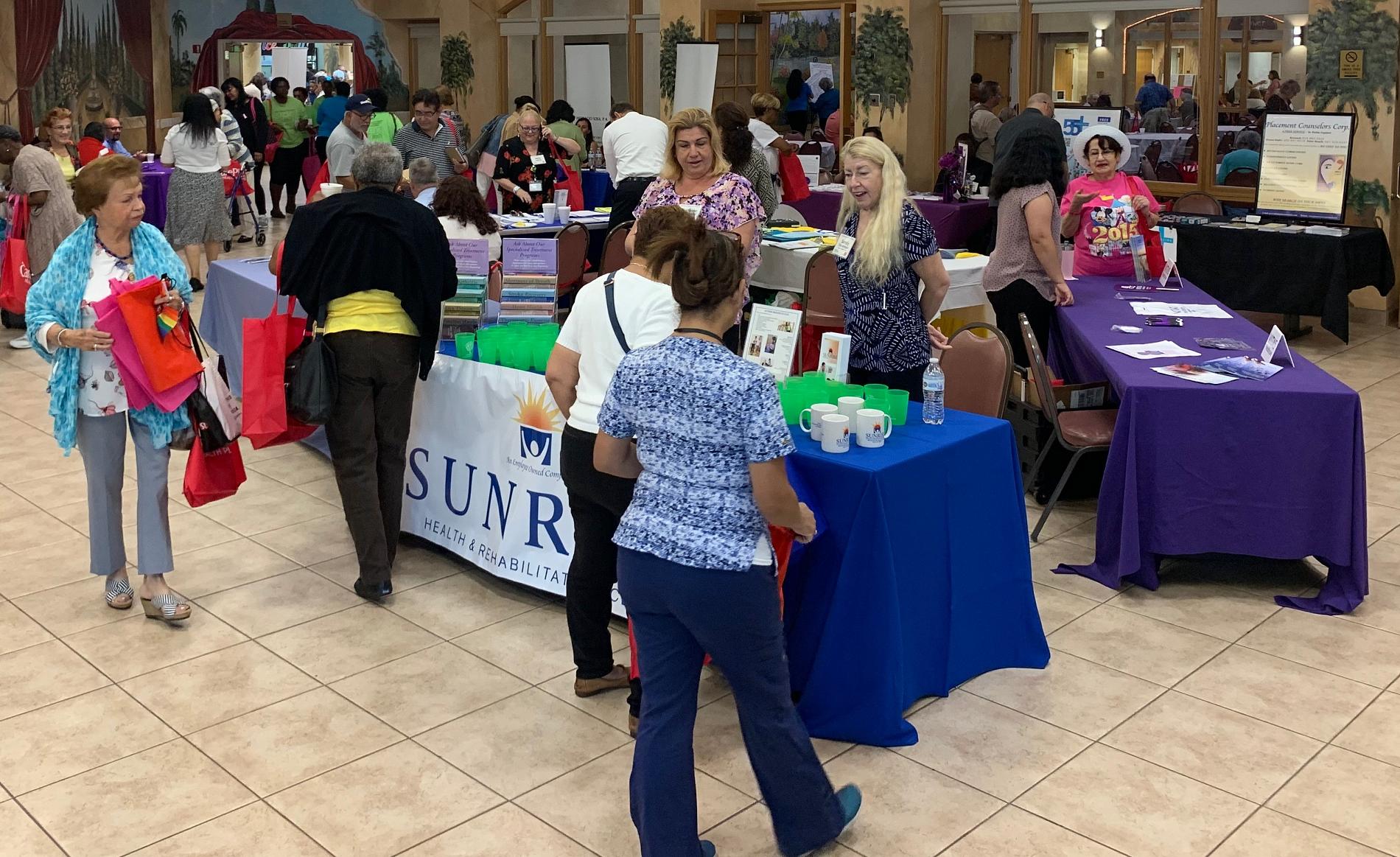 BANC Attendees checking out vendor tables