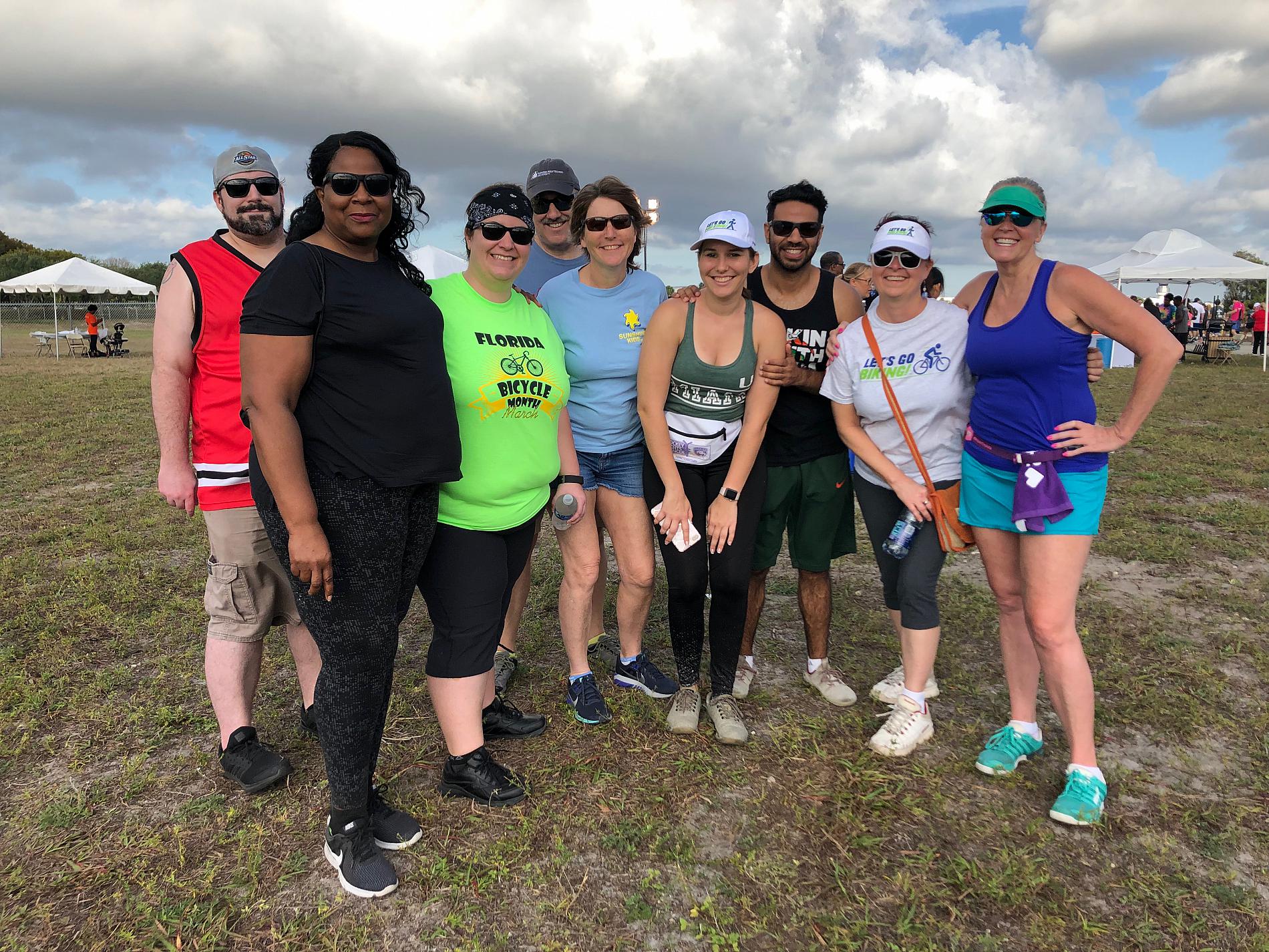 MPO Team following conclusion of Uptown 5K